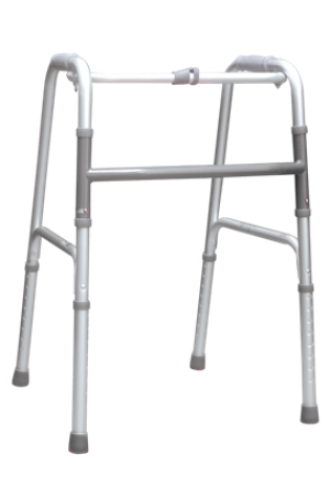 Andadera rec&iacute;proca 2 en 1 plata