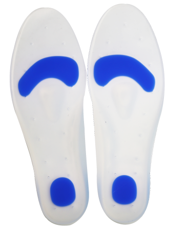 Plantilla completa de gel  Punto azul