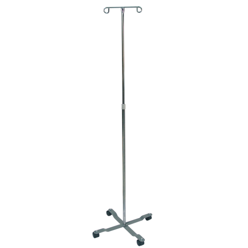 Porta sueros base pesada 2 ganchos 